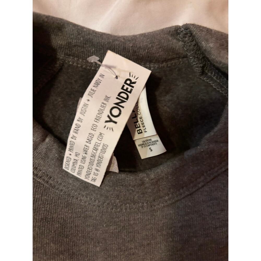NWT Plants Are Magic small grey sweatshirt - Picture 3 of 4